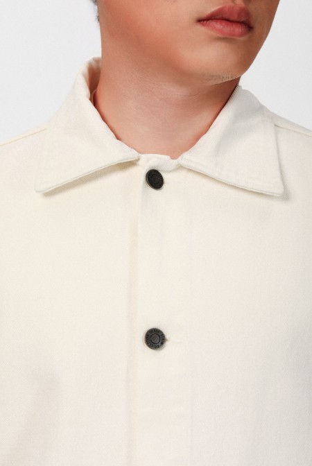 ジャケット・アウター nokcha twill shirt jacket/deep beige Twill Jacket | ZANDO